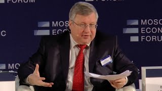 Евразийский экономический союз. Как реализовать возможности? Юрий Крупнов на МЭФ 2015