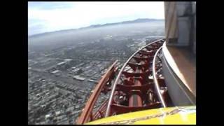 High Roller Roller Coaster Pov Stratosphere Tower Las Vegas Closed