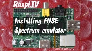 How to install FUSE spectrum emulator on Raspberry Pi in Debian 