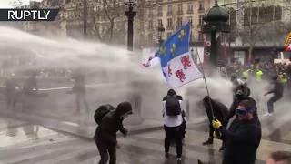Народный протест: в Париже проходит 18-я акция «жёлтых жилетов» (16.03.2019 20:06)