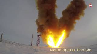 Опубликована полная версия видео пуска ракеты комплекса «Авангард»