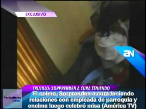 Esposo sorprende a su mujer teniendo relaciones con curaque cura
