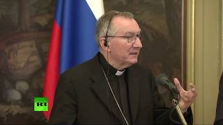 Сергей Лавров и госсекретарь Ватикана подводят итоги встречи