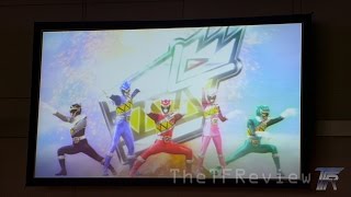 Power Rangers DINO CHARGE TRAILER (2015) from Power Morphicon 2014