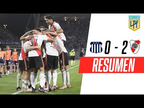 River le ganó con diez hombres a Talleres y estiró la ventaja en la cima del torneo