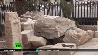 В Пальмире начались работы по восстановлению древних памятников