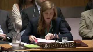 Саманта Пауэр обвинила Россию в варварских действиях в Сирии - Совбез ООН 25.09.2016