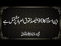 Deen e Islam Ka 90% Huqooq-ul-Ibad Par Mushtamil Hay