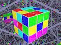 Rubik's Cube Pattern - Four Crosses