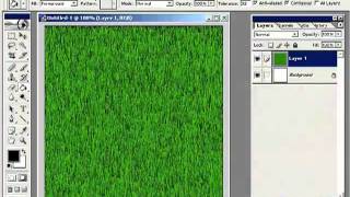 How To Grass Making - Photoshop Video Tutorials