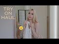 See-Through Try On Haul  Transparent Lingerie and]