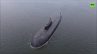 Атомная подлодка «Омск» уничтожила корабль условного противника в Тихом океане