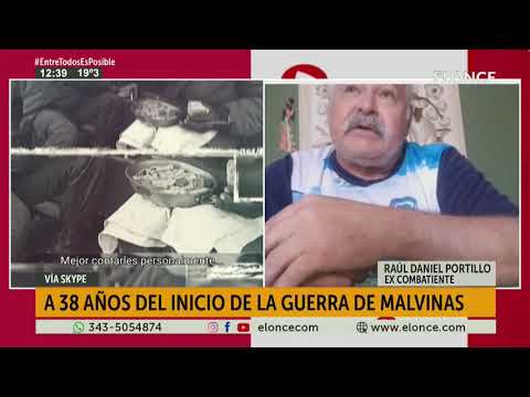 Excombatiente cuenta sus experiencias en Malvinas