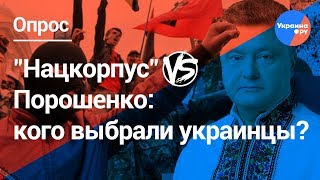 «Нацкорпус» против Порошенко: что думают украинцы об этом конфликте (14.03.2019 07:28)