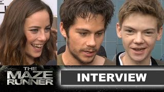 The Maze Runner Interview 2014 : Dylan O’Brien, Kaya Scodelario - Beyond The Trailer