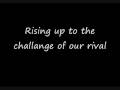 Eye of the tiger -Lyrics-
- YouTube