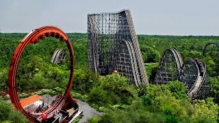 Looping Dragon Roller Coaster Teaser Video Six Flags Great Adventure 2015