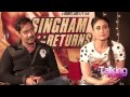 Picture Singham Returns Ajay Devgn Kareena Kapoor Khan Exclusive Interview Part L