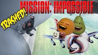 Annoying Orange - MISSION IMPOSSIBLE: ROGUE NATION TRAILER Trashed!!