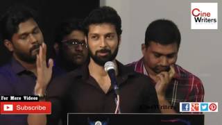 Actor #SanthoshPrathap speech at #Dhayam Movie Audio & Trailer Launch