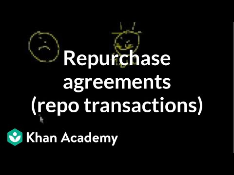 Repurchase Agreements (Repo transactions)