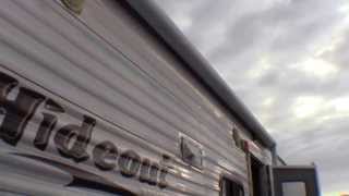 2008 Keystone Hornet Hideout 30SRS Toy Hauler travel trailer!