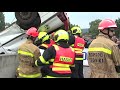 Hlučín: Soutěž hasičů ve vyprošťování po nehodě