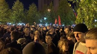 Протесты против строительства храма в Екатеринбурге — видео (16.05.2019 10:36)