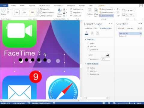 ¿iOS 7 fue diseñado en Word? ¿iOS 7 fue diseñado en Word?