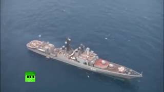 Военные моряки РФ и КНР отрабатывают задачи в рамках учений «Морское взаимодействие-2016»