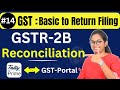 #14 How to Reconcile GSTR-2B in Tally & GST Portal   GSTR-2B Reconciliation  Free GST Course 2025