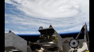 Буря над Техасом: установленная на МКС камера засняла ураган «Харви» над Восточным побережьем США