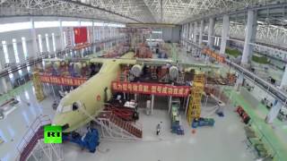 Китай представил образец крупнейшего в мире самолета-амфибии
