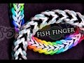 How to Make a Fish Finger #justinstoyshybrid Rainbow Loom Bracelet Tutorial How to Make a Fish Finger #justinstoyshybrid Rainbow Loom Bracelet Tutorial
