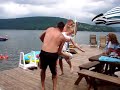 Throwing Cheryl in the lake