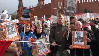 Павшие Герои Новороссии в "Бессмертном полку" . Москва