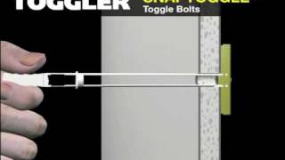 TOGGLER 30-Pack Assorted Length x 3/16-in Dia Toggle Bolt Drywall Anchor Screws Included 