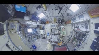 Космос 360: завтрак на МКС