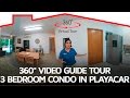 360Â° Video Tour Beautiful 3 Bedroom Condo in Playacar
