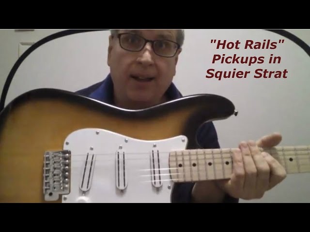 filmik wymiana singli na humbuckery typu hot rail artec do stratocastera
