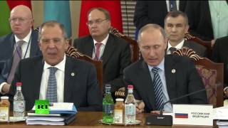 Владимир Путин на заседании Совета коллективной безопасности ОДКБ