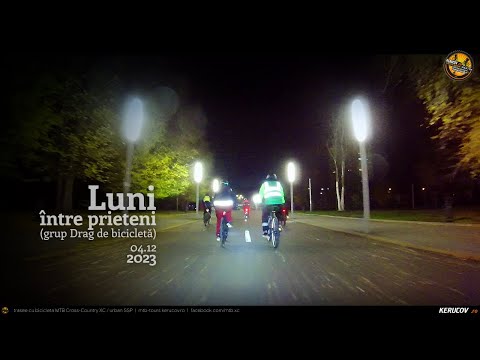 Montaj video: Cu bicicleta prin Bucuresti / Luni, intre prieteni / 4 decembrie 2023 [VIDEO]