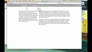 Creating a HTML5 website with template using Dreamweaver CS5 Tutorial - 3