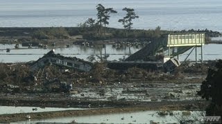 Shinchi town, which sustained heavy damage [The day after