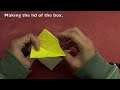 2 - Love Swan Box Origami Instructions (Tadashi Mori)