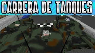 CARRERAS DE TANQUES EN MINECRAFT CON ALEX Y WILLY