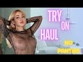 [4K USA Housewife ] Transparent Sheer Dress  See -Through Try On Haul 2024