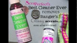 How to use Ranger glossy accents on a coloring page - Adult coloring 