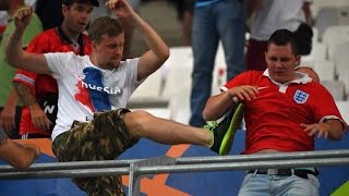Российская сборная условно дисквалифицирована из-за поведения болельщиков на Евро-2016