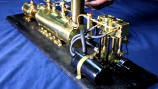 SAITO steam boiler B3 - T2DR-L operation - YouTube
